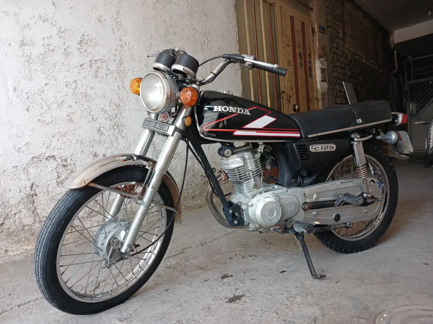 هوندا مدل ۸۸|موتورسیکلت|ابریشم, |دیوار