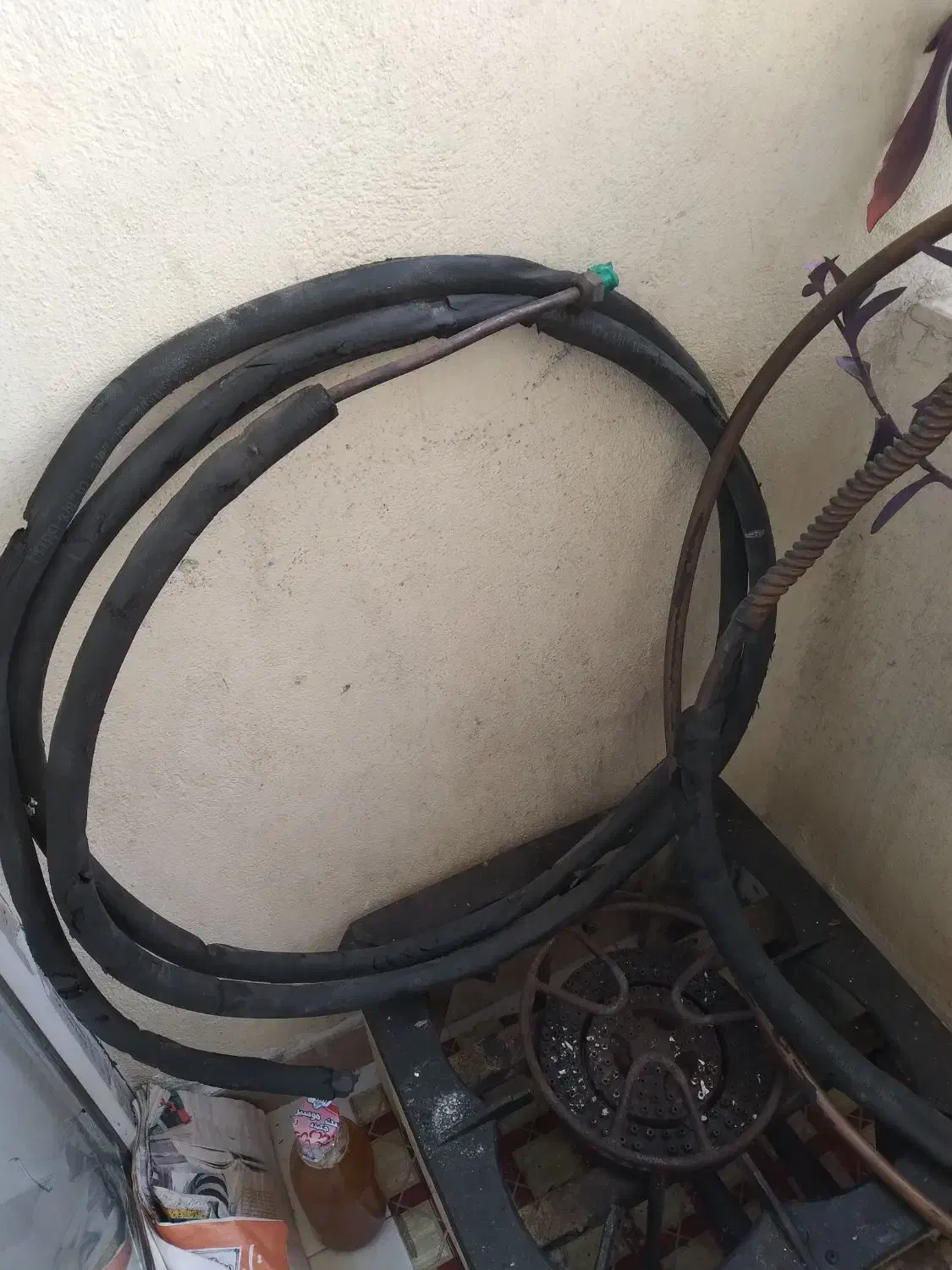 لوله کلر ۱۰ متر|کولر گازی و فنکوئل|رشت, باهنر|دیوار