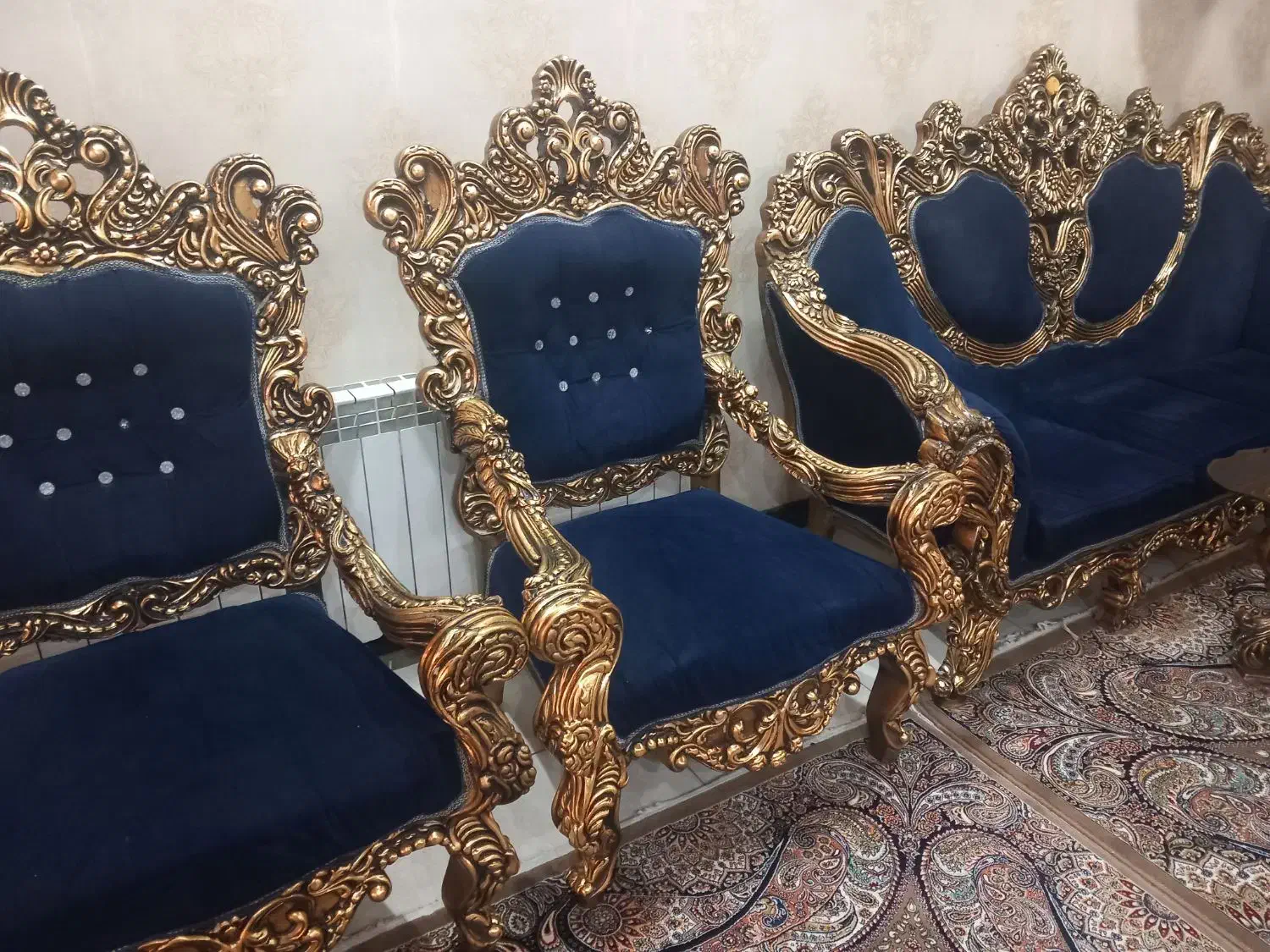 مبل ۹ نفره درحد|مبلمان خانگی و میز عسلی|تهران, تهرانسر غربی|دیوار