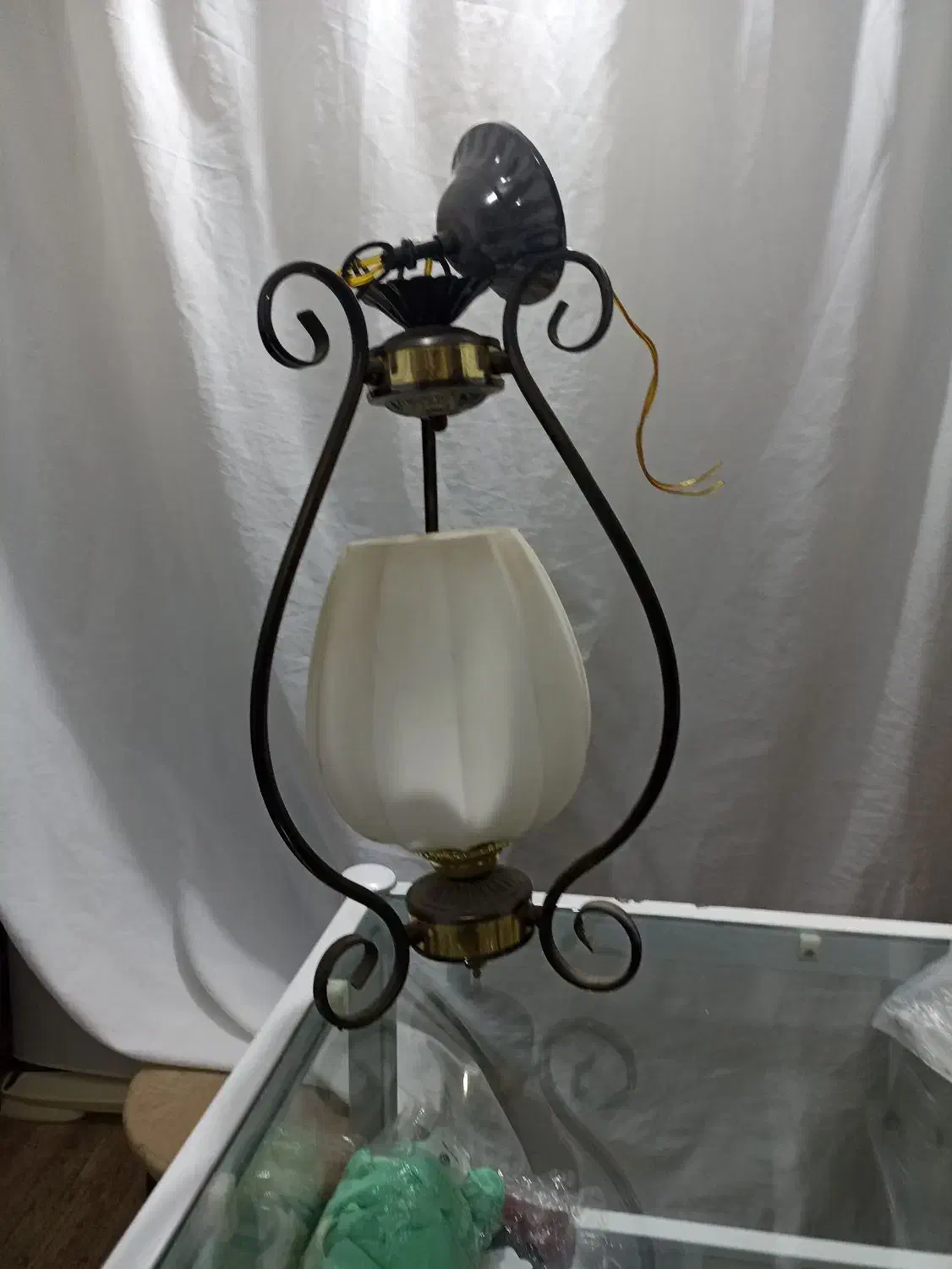 یک عدد لوستر|لوستر و چراغ آویز|سنندج, |دیوار