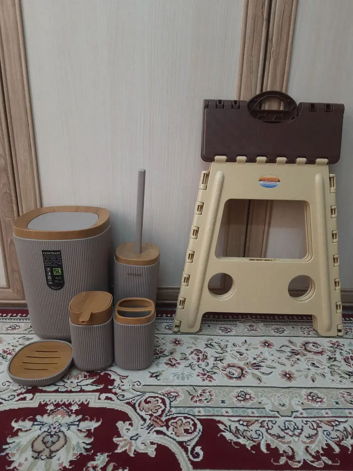 ست سرویس بهداشتی کنتراست|لوازم سرویس بهداشتی|تهران, جلیلی|دیوار