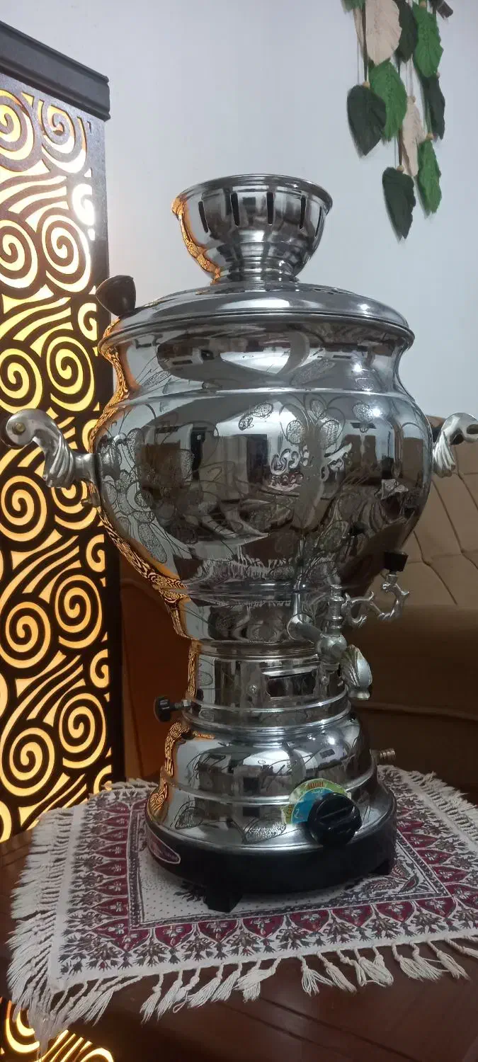 سماور ۱۰لیتری بزرگ مخصوص مهماندار ها.نونو|سماور، چای‌ساز، قهوه‌ساز|سنقر, |دیوار