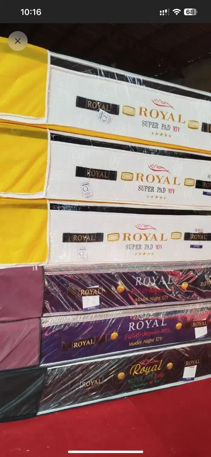 شاهکاری در طراحی دوخت/رویال/قابلیت حالت گیری بدن|تشک تختخواب|تهران, کیانشهر|دیوار