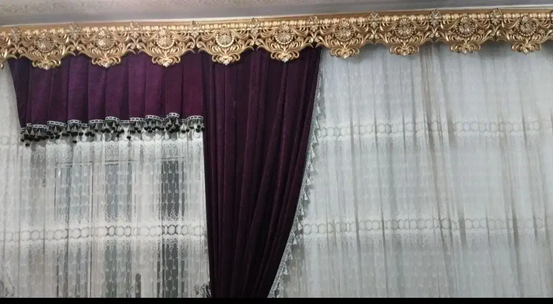 کتیبه و کناره باهم ۳ میلیون|پرده، رانر، رومیزی|سلماس, |دیوار