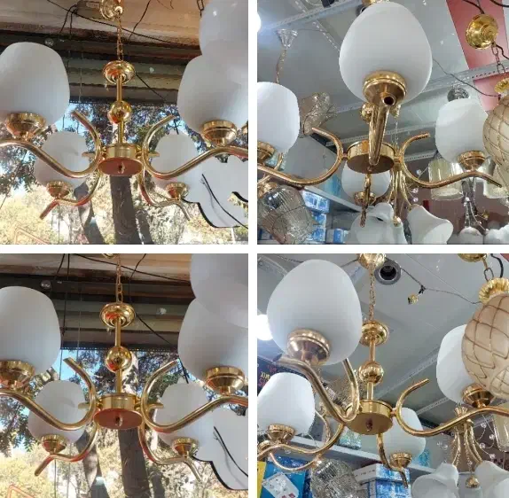 لوستر براک|لوستر و چراغ آویز|تبریز, |دیوار