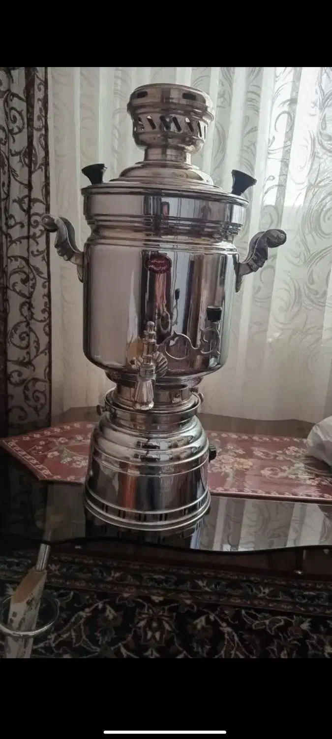 سماورگازی بزرگ|سماور، چای‌ساز، قهوه‌ساز|طرقبه, |دیوار