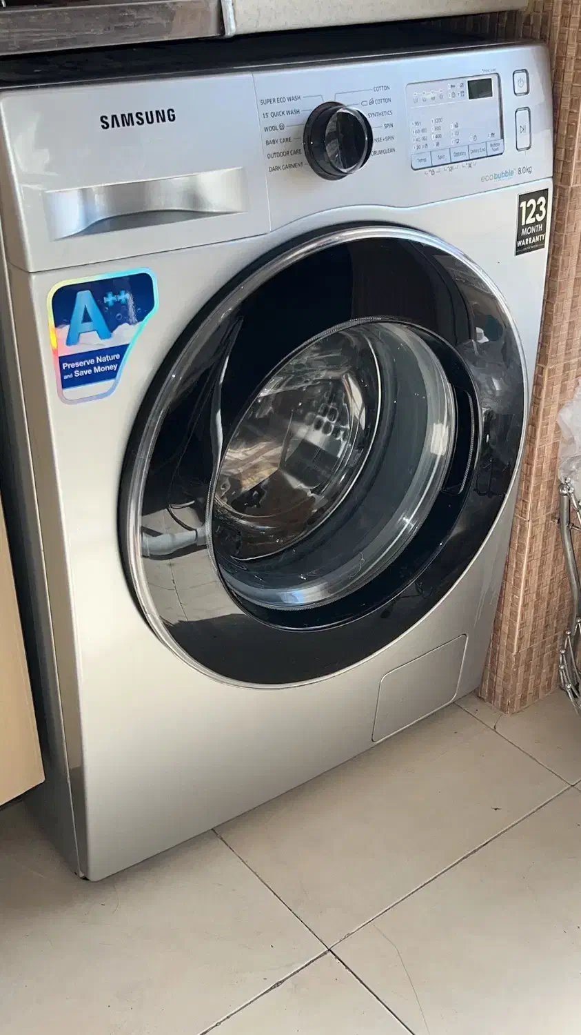 ماشین لباس شویی سامسونگ در حد نو|ماشین لباسشویی و خشککن لباس|پردیس, فاز ۲|دیوار
