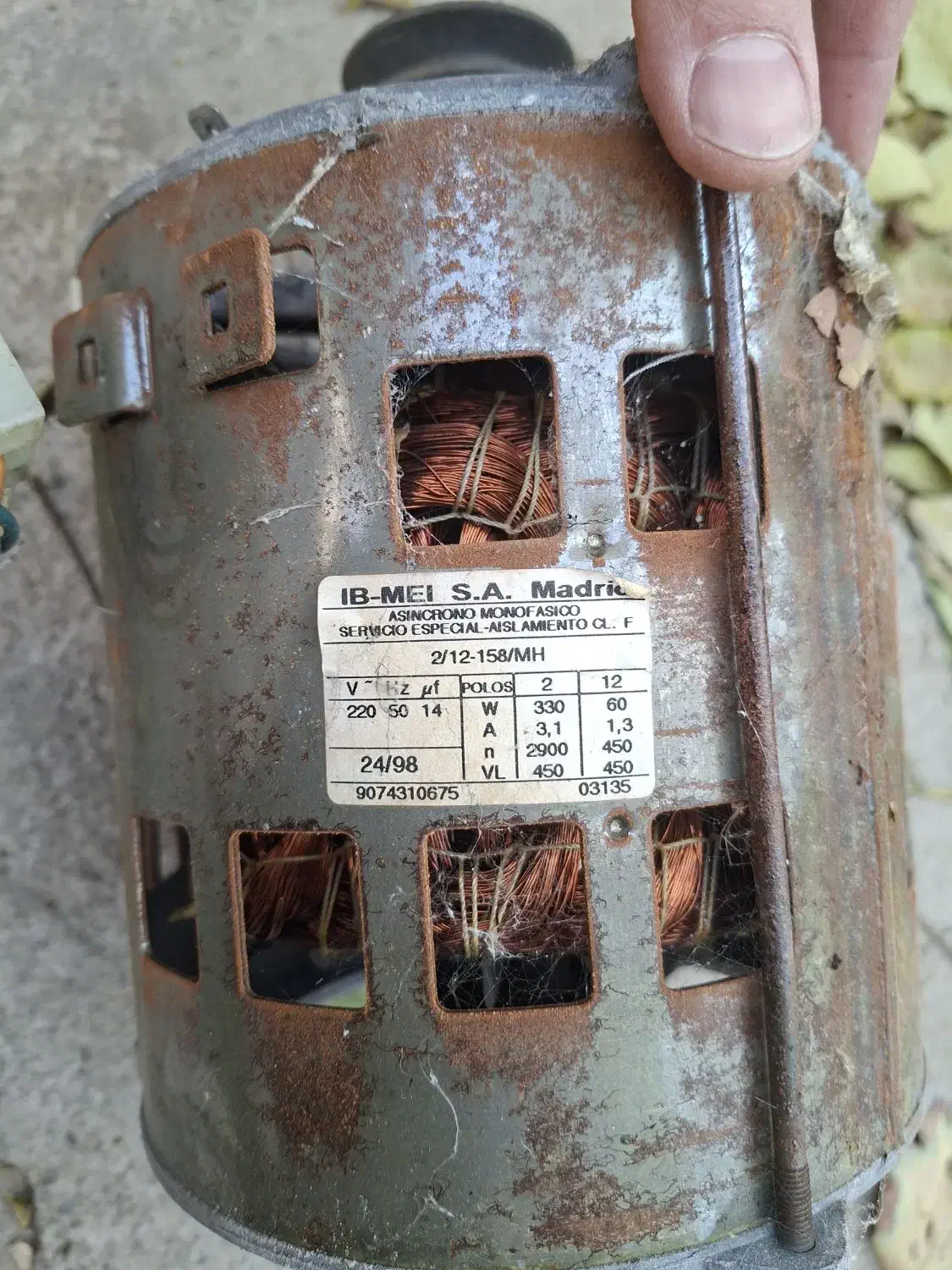 دو عدد موتور لباسشویی سالم|ماشین لباسشویی و خشککن لباس|کرج, حصار سرجوب|دیوار