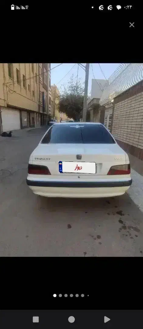 پارس tu5 مدل 401 رنگ سفید|خودرو سواری و وانت|زاهدان, |دیوار