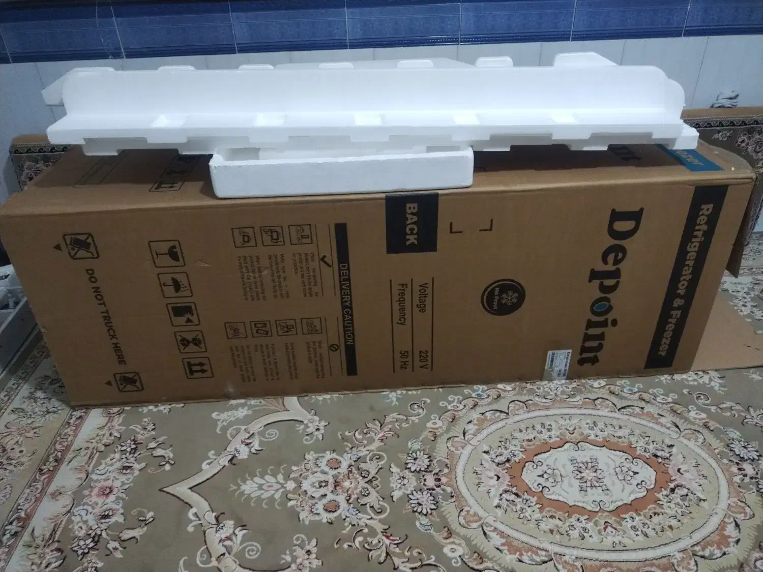 کارتون یخچال دیپونت|یخچال و فریزر|ساوه, |دیوار