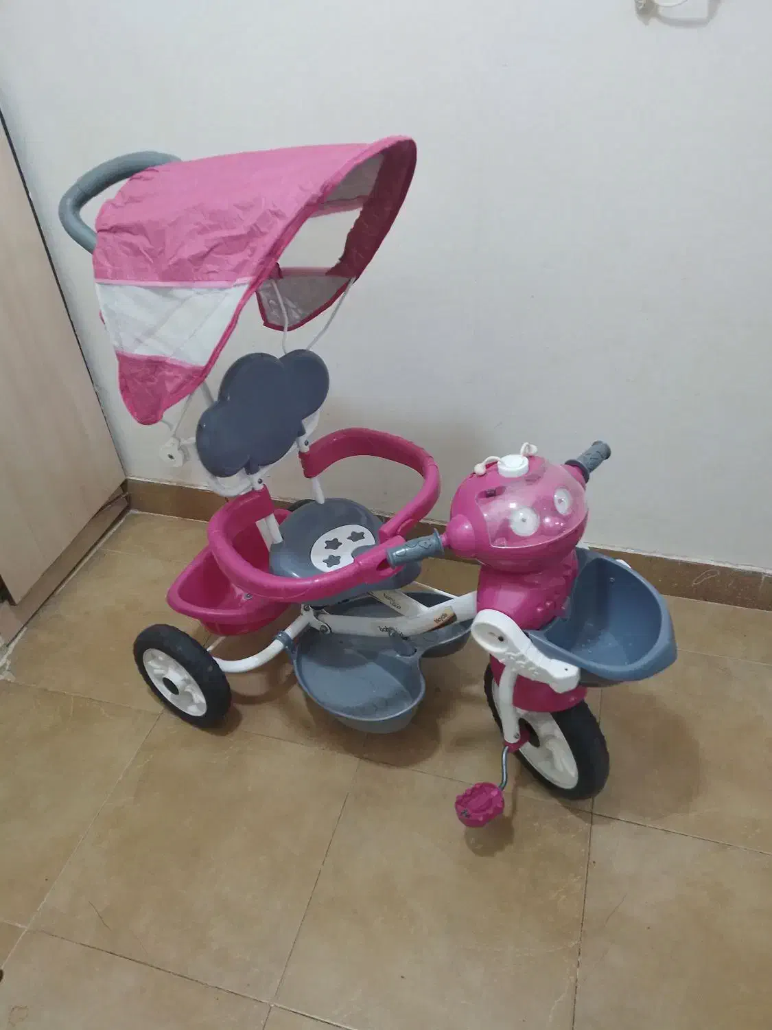 سه چرخه کودک موزیکال|دوچرخه، اسکیت، اسکوتر|ایلام, |دیوار