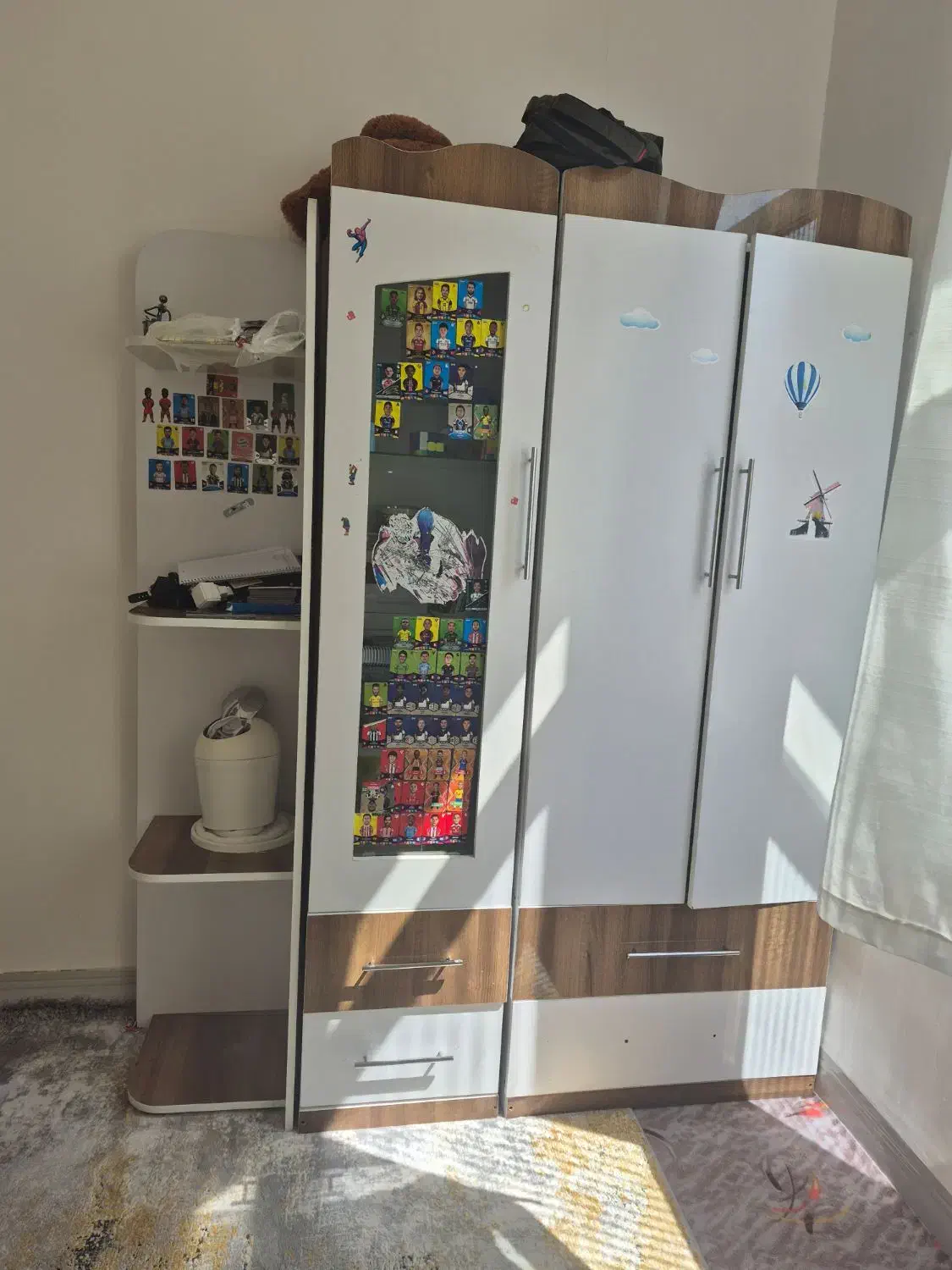 سرویس کمد کودک|تخت و سرویس خواب|اسفراین, |دیوار