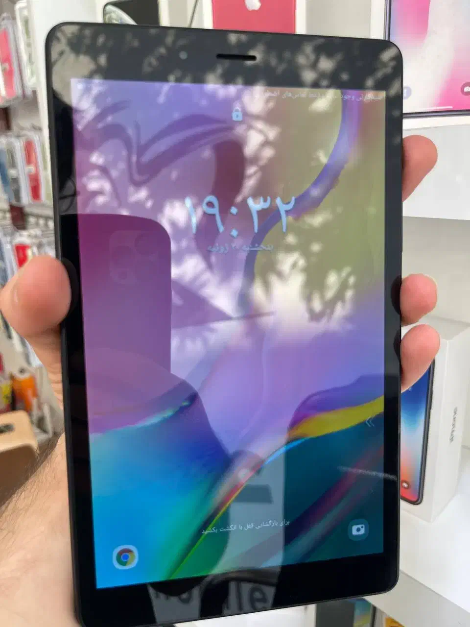 تبلت سامسونگGalaxy TabA(T295) 32G Ram2مشکی دوسیم|تبلت|قزوین, |دیوار