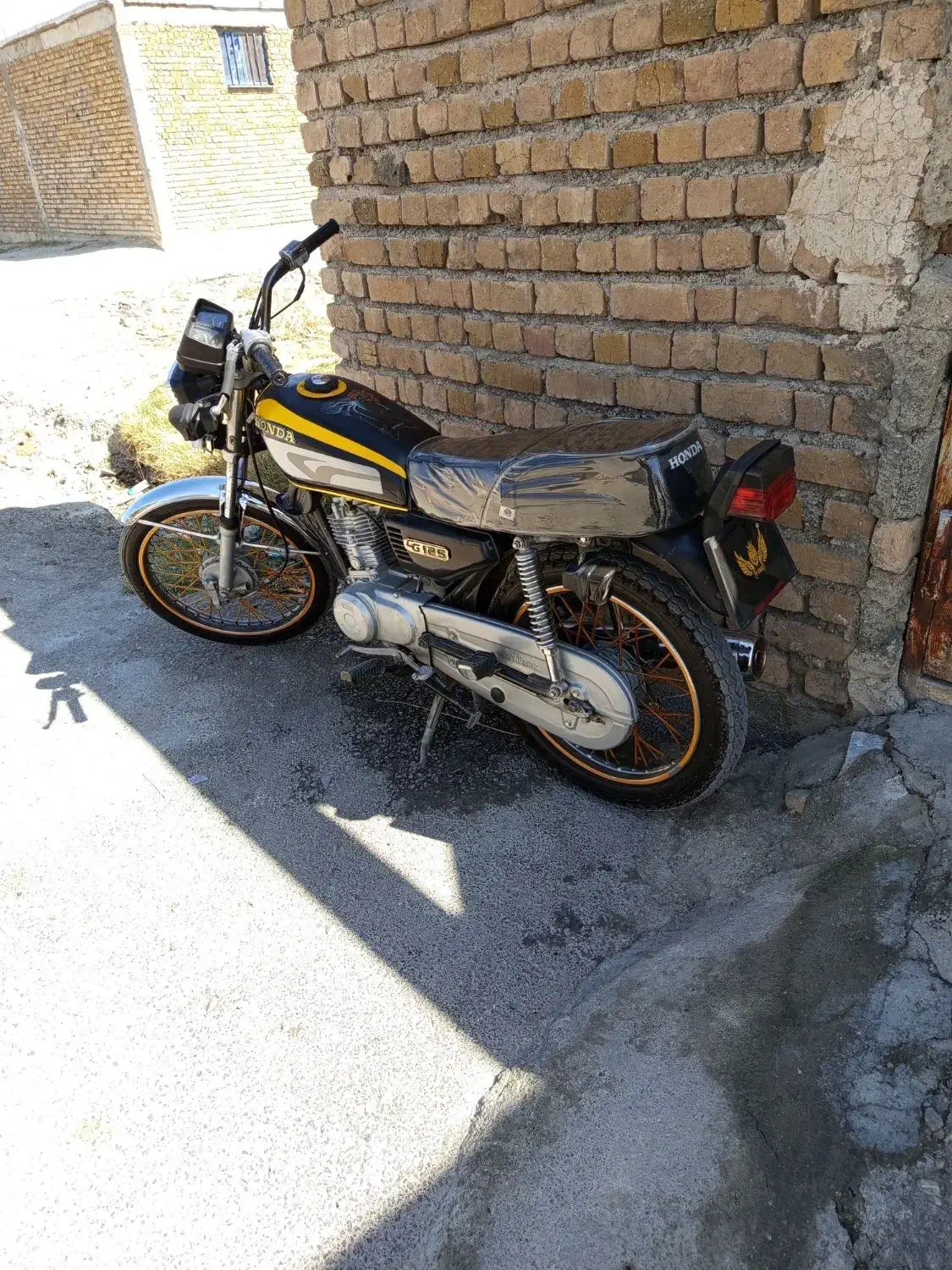 موتور 125 مزایده ای مدل 85|موتورسیکلت|دورود, |دیوار