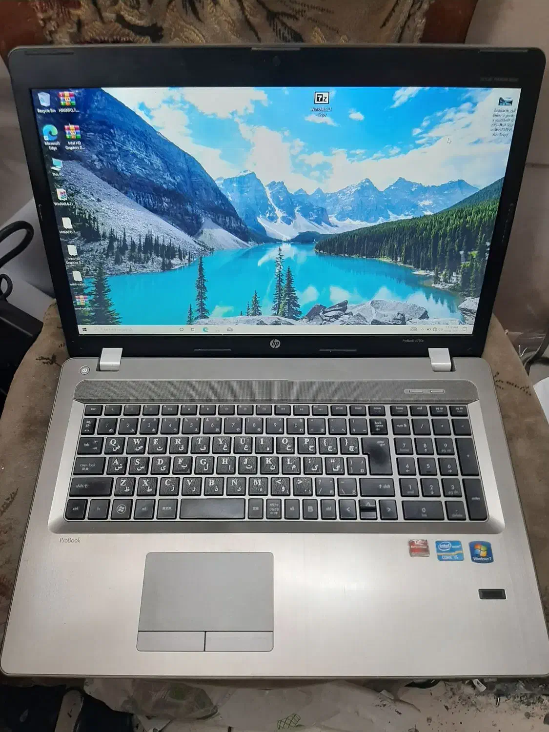 لپ تاپi5نسل2 صفحه17اینچ گرافیکدارHp|رایانه همراه|اصفهان, مسجد مصلی|دیوار