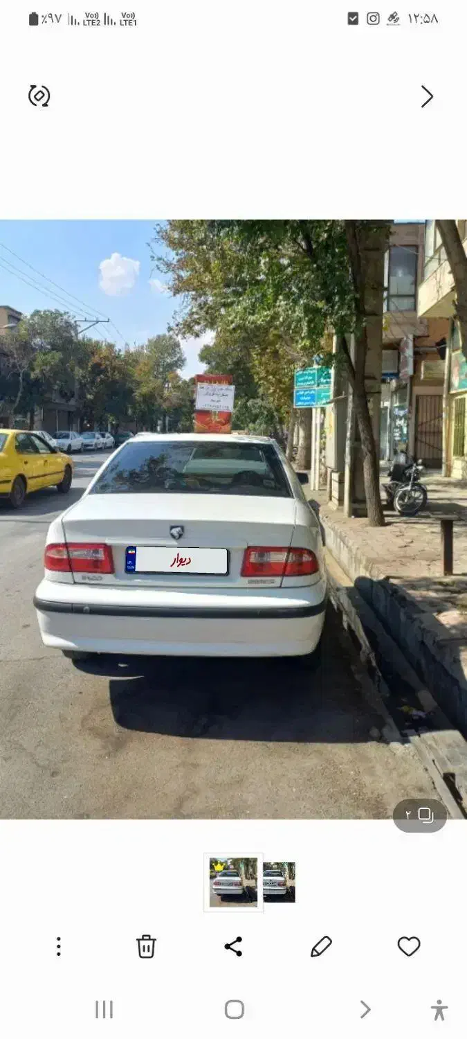 سمند LX|خودرو سواری و وانت|بروجرد, |دیوار