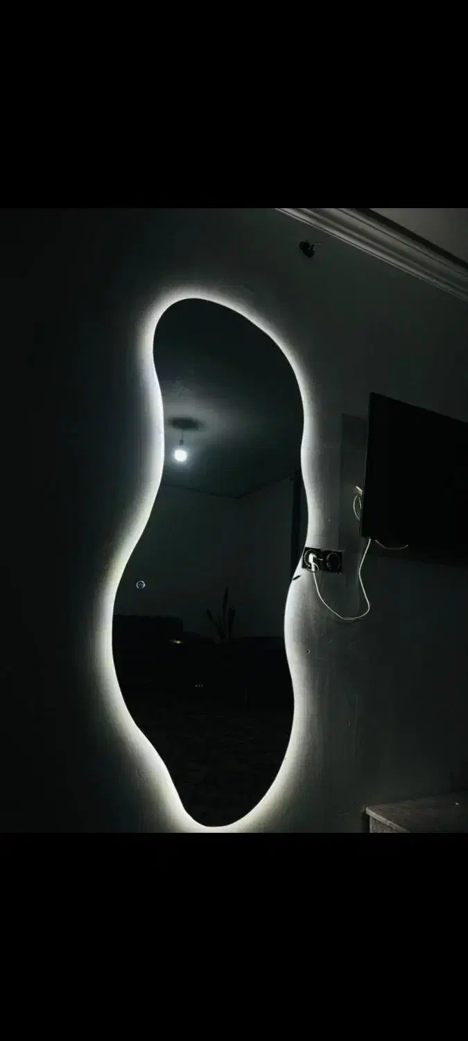 اینه قدی دفرمه شیک و مدرن نو|آینه|کرمان, |دیوار