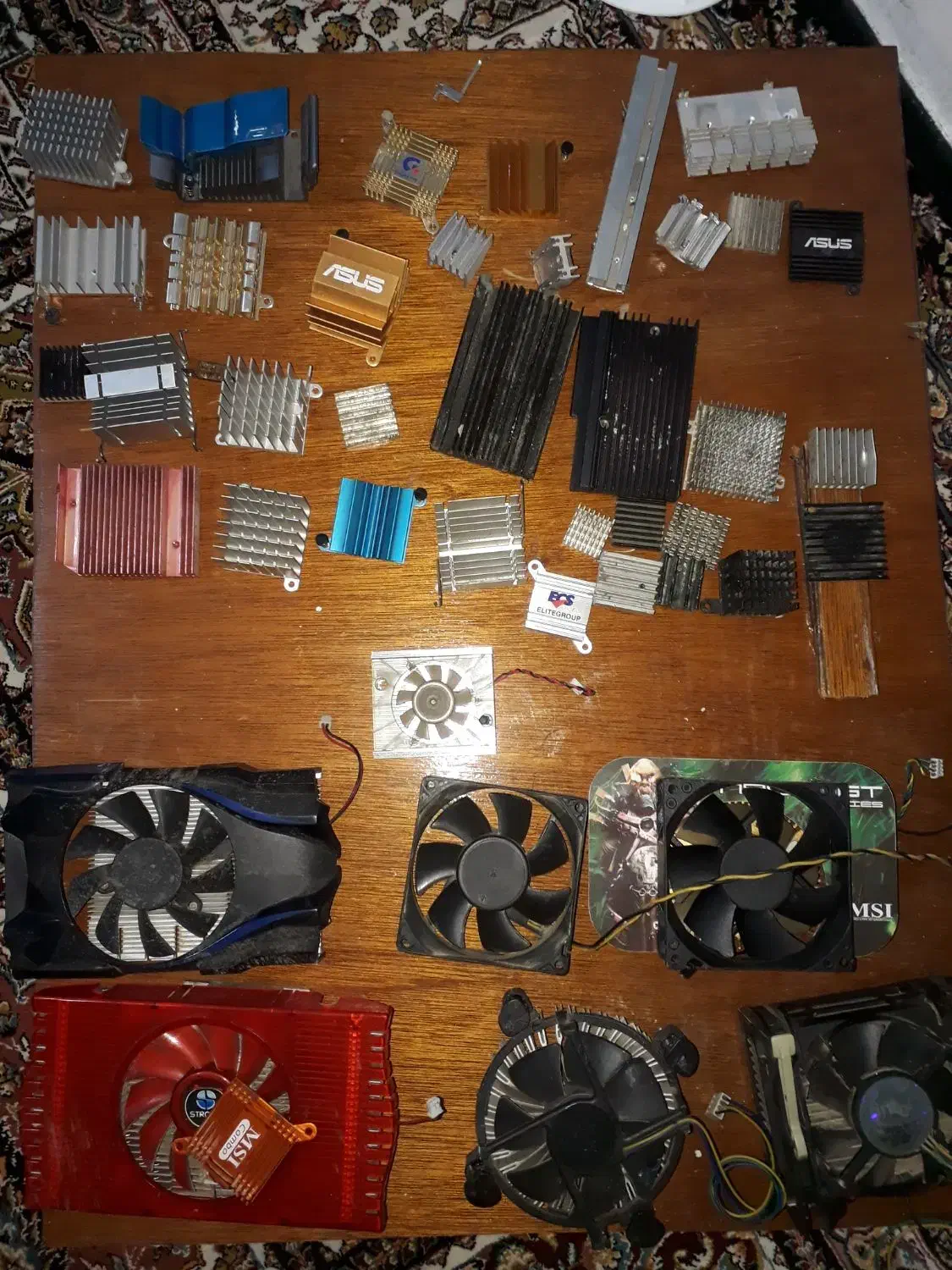 هیت سینک، گرماگیر، خنک کننده، فن سرد کن|قطعات و لوازم جانبی رایانه|علی‌آباد کتول, |دیوار