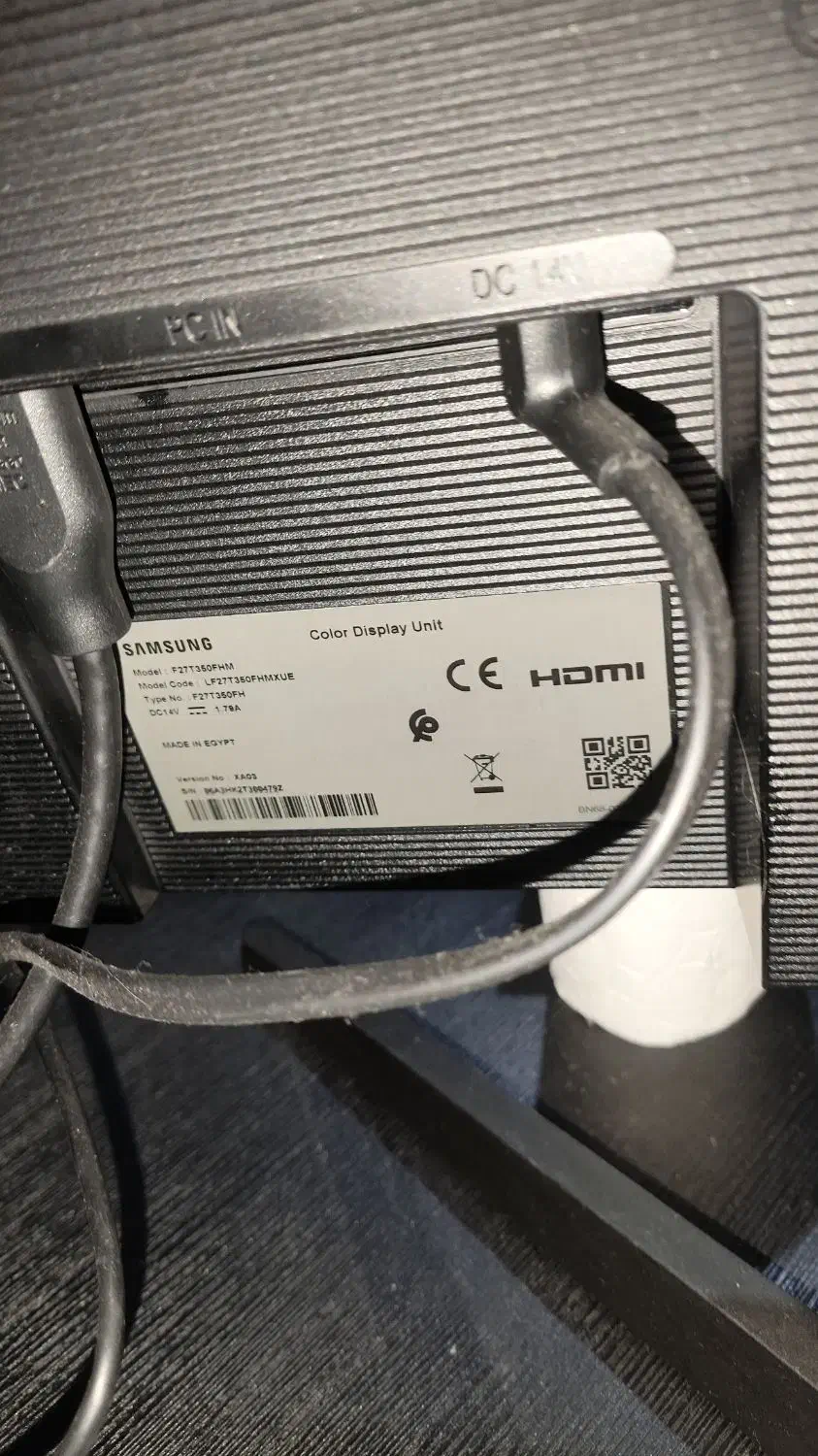 مانیتور Samsung F27T350FHM|قطعات و لوازم جانبی رایانه|پاکدشت, پاکدشت (مامازند)|دیوار