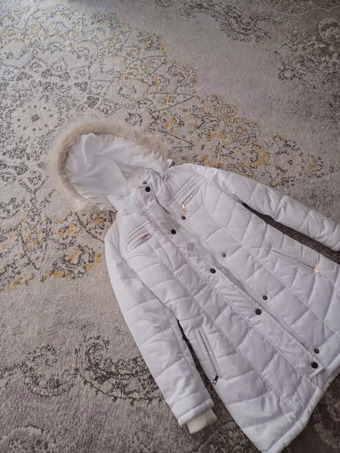 کاپشن پافری سایز۴۰|لباس|دورود, |دیوار