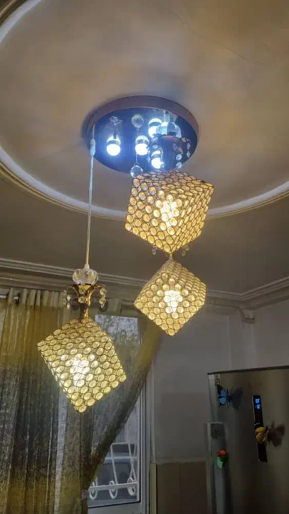 لوستر،گاز پنج شعله، میز تلفن، میز تلویزیون،|لوستر و چراغ آویز|لاهیجان, لیالستان|دیوار