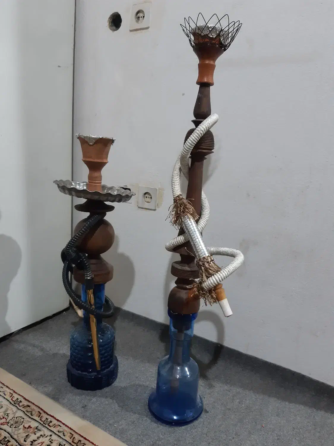 دو عدد قلیان دوسیب سنندجی|کلکسیون و سرگرمی|کرمانشاه, |دیوار