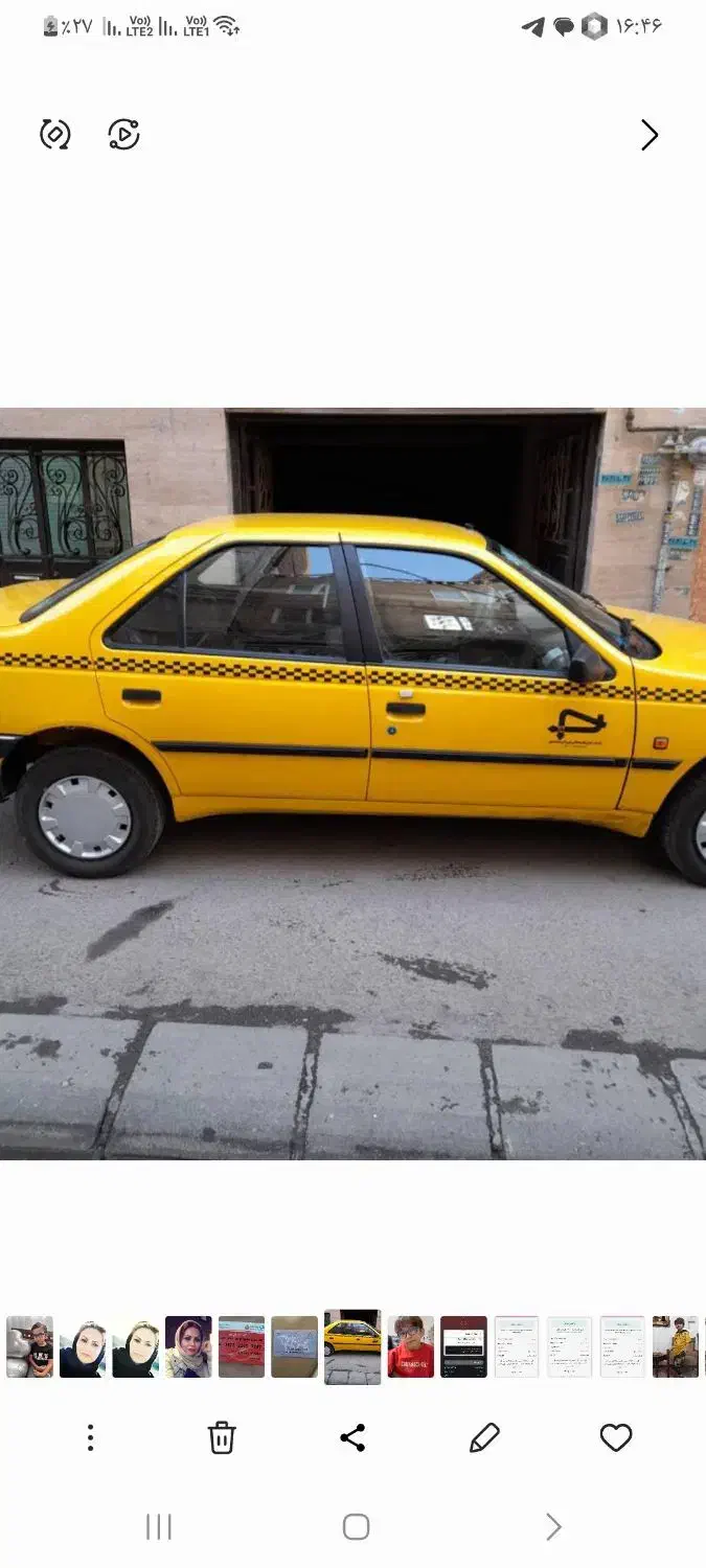 پژو ۴۰۵ تاکسی ۱۴۰۰|خودرو سواری و وانت|محمدشهر, همایون ویلا|دیوار