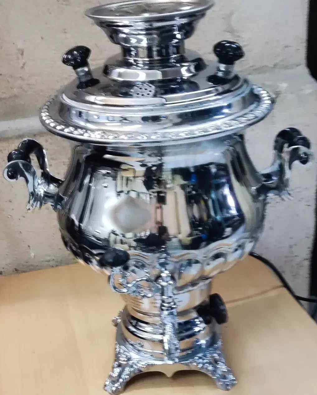 سماور برقی ۶ لیتری برادران سیفی در حدنو|سماور، چای‌ساز، قهوه‌ساز|تهران, امیریه|دیوار