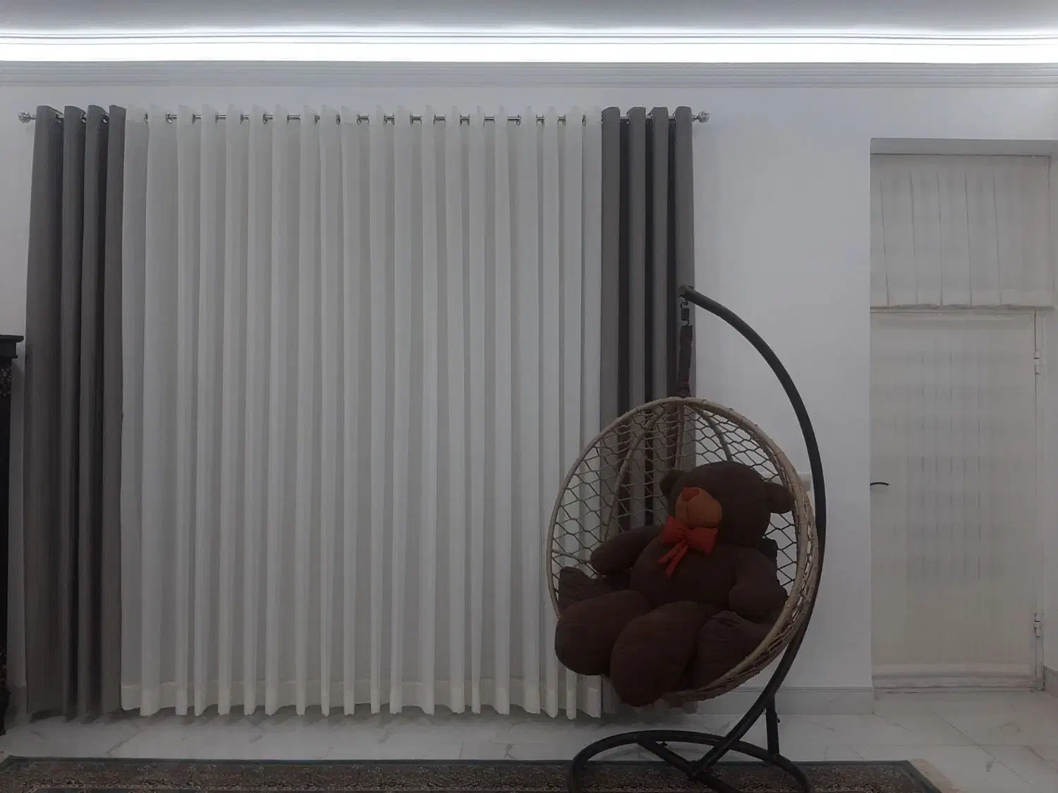 دوخت انواع پرده پلیسه و مینیمال و پانچ|پرده، رانر، رومیزی|رفسنجان, |دیوار