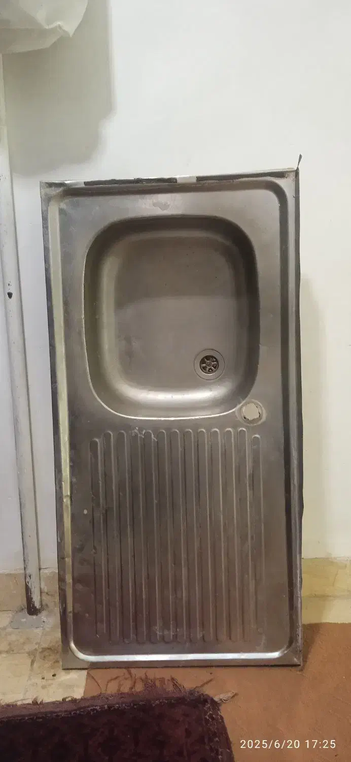 سینک ظرفشویی|آب‌چکان و نظم‌دهنده ظروف|مشهد, کارمندان دوم|دیوار