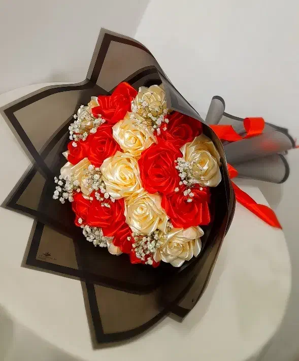 گلهای روبانی هدیه روز زن|گل مصنوعی|سبزوار, امیر کبیر|دیوار