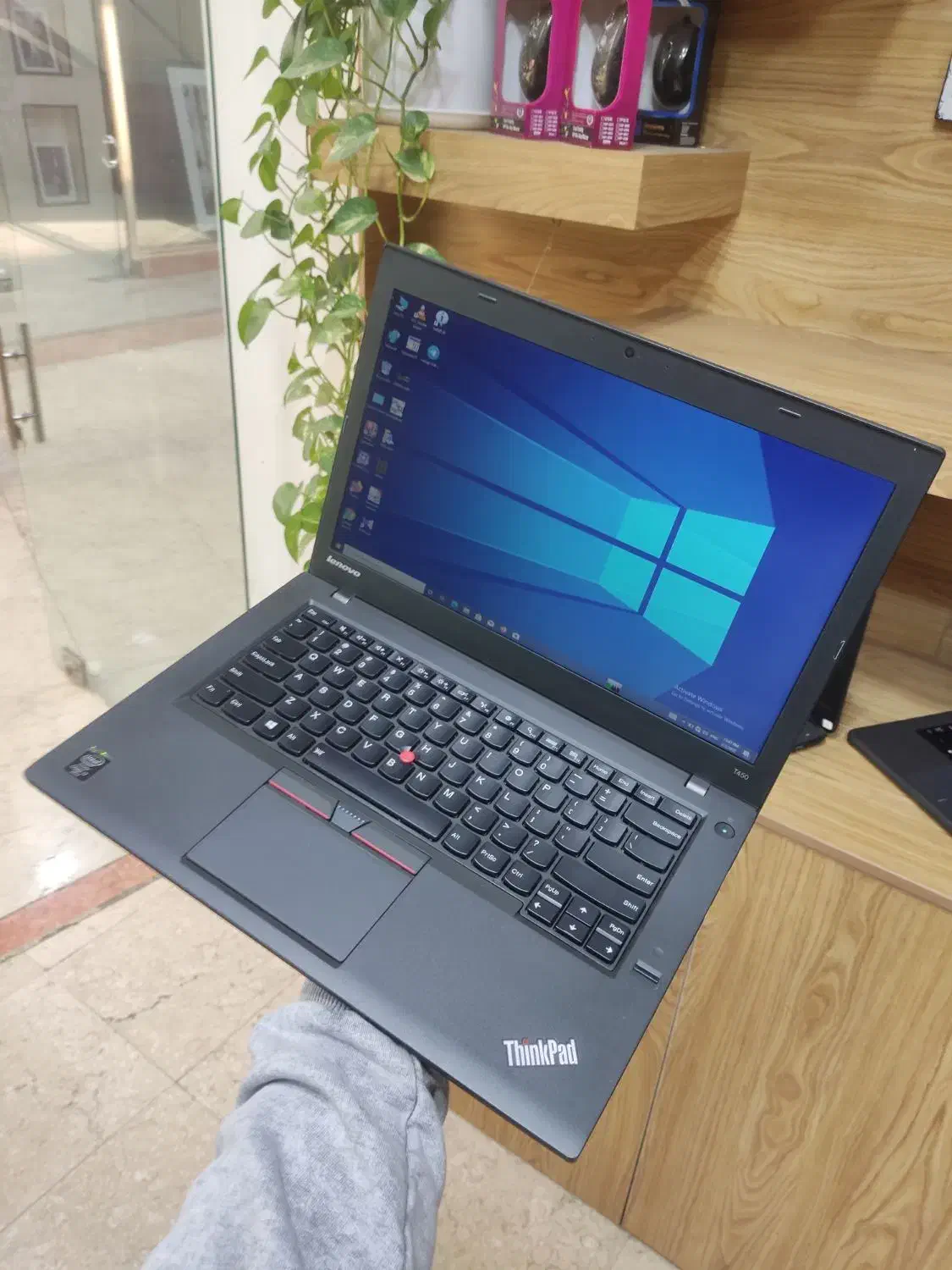 لپتاپLenovo T450 i7قدرتمند رم۸/هارد256sdd/اسلیم|رایانه همراه|ری, علایین|دیوار