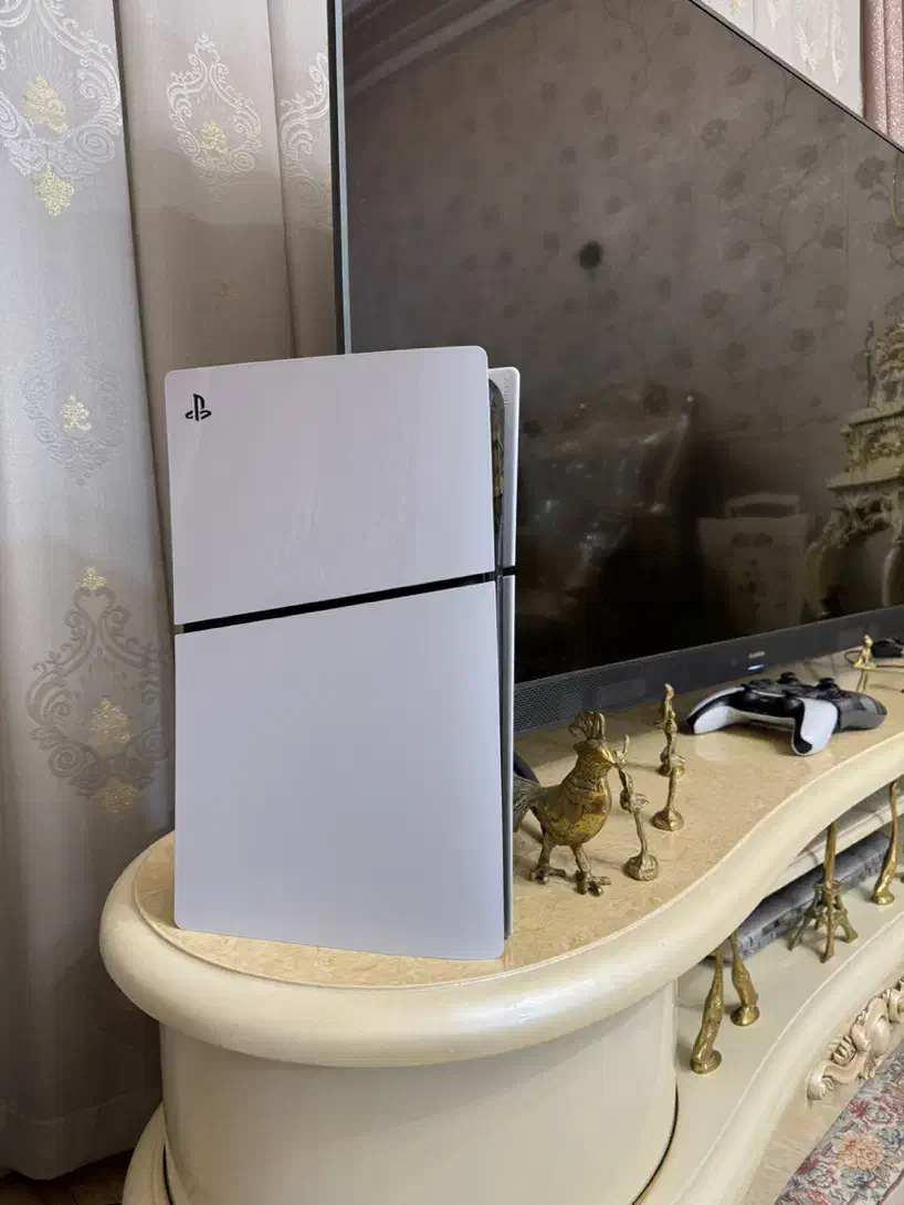 Ps5 slim با گارانتی نو ۲ دسته|کنسول، بازی ویدئویی و آنلاین|نسیم‌شهر, |دیوار
