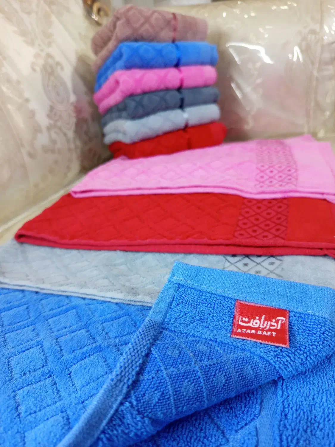 حوله دست و صورت|سفره، حوله، دستمال آشپزخانه|پاکدشت, پاکدشت (مامازند)|دیوار