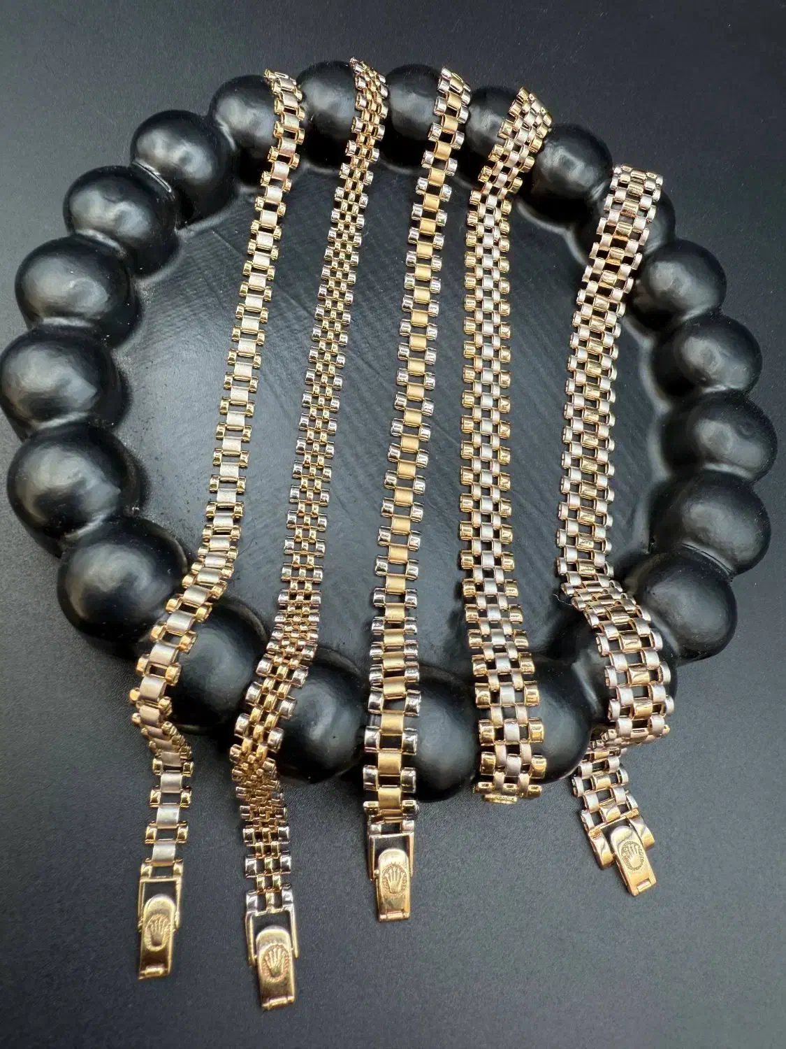 دستبند رولکس وزن ۷ گرم طلا بدون اجرت|جواهرات|تهران, شمشیری|دیوار