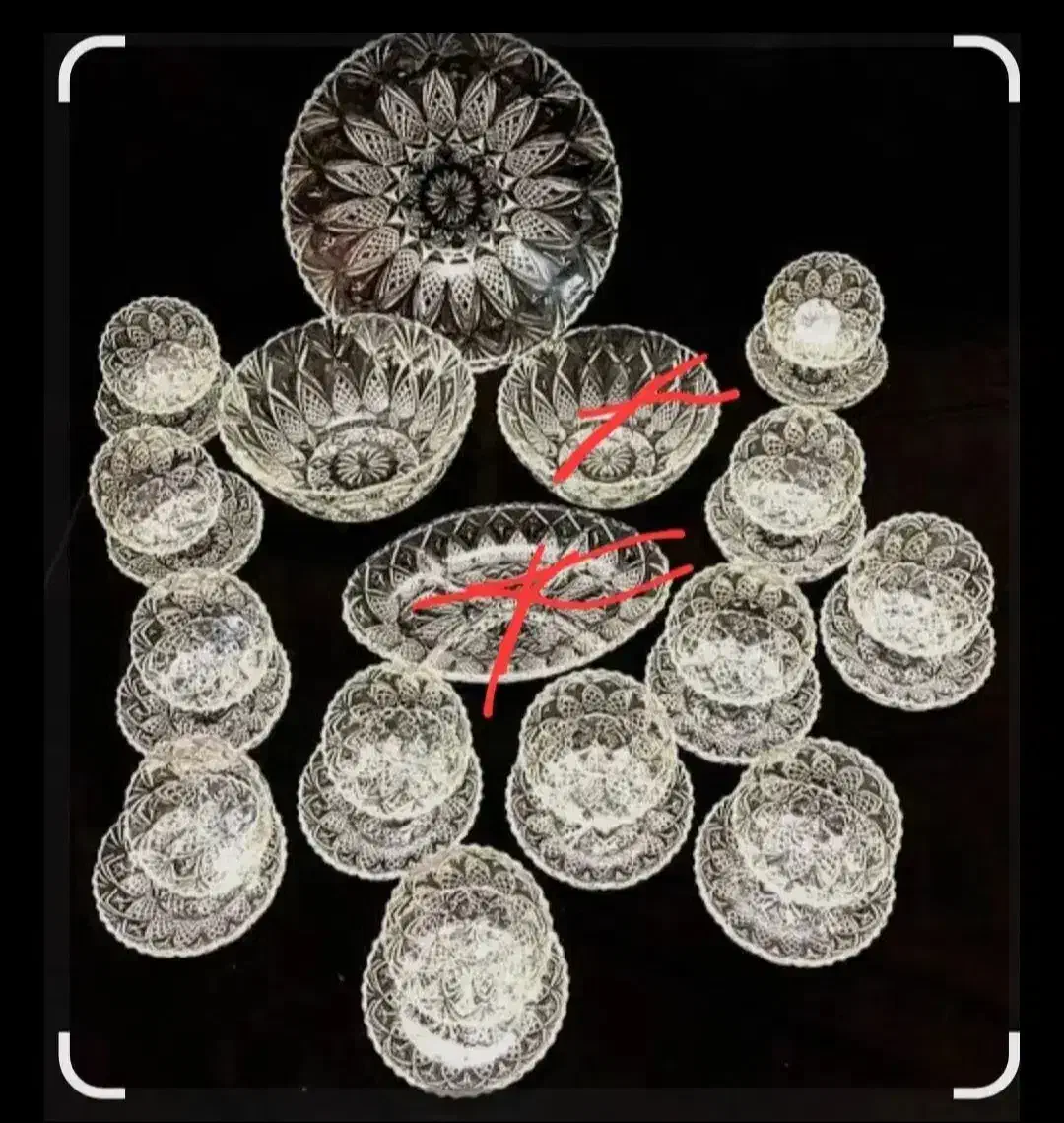 ظروف کریستالی|ظروف سرو و پذیرایی|سبزوار, توحیدشهر|دیوار