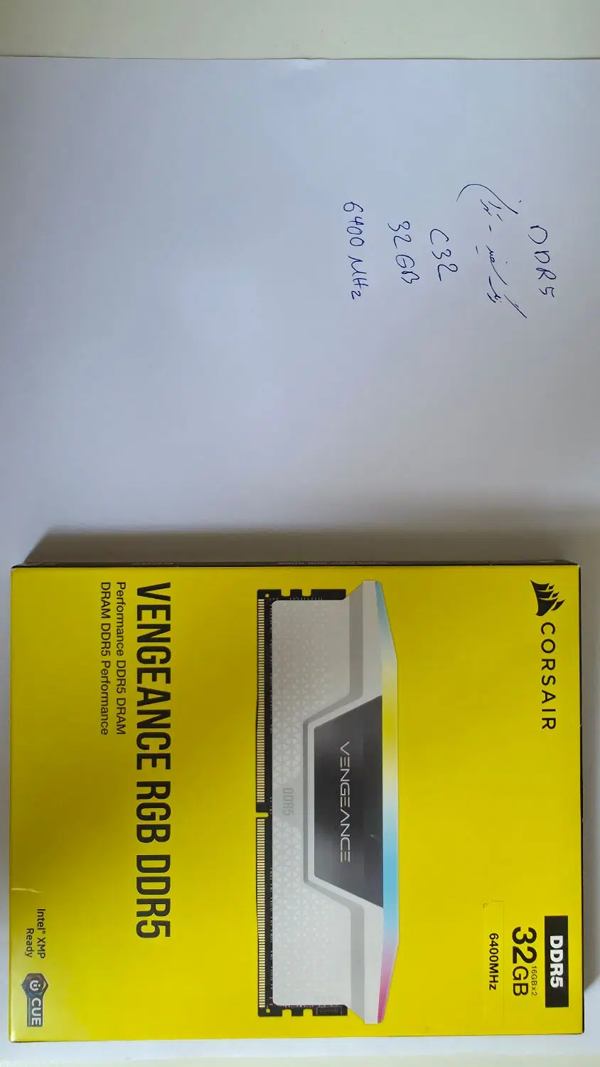 رم 32GB vengeance corsair RGB DDR5|قطعات و لوازم جانبی رایانه|تهران, قزل قلعه|دیوار