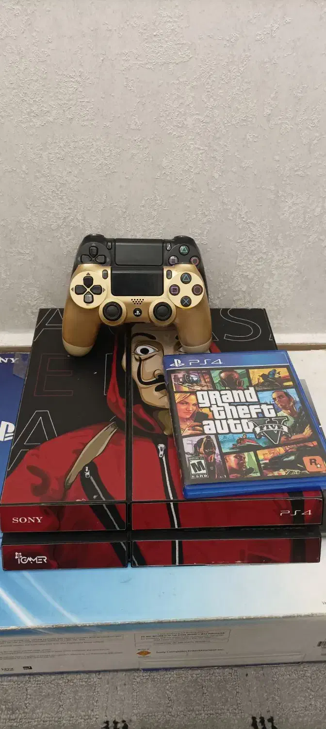 ps4 کپی خور با دیسک GTA|کنسول، بازی ویدئویی و آنلاین|اردبیل, |دیوار