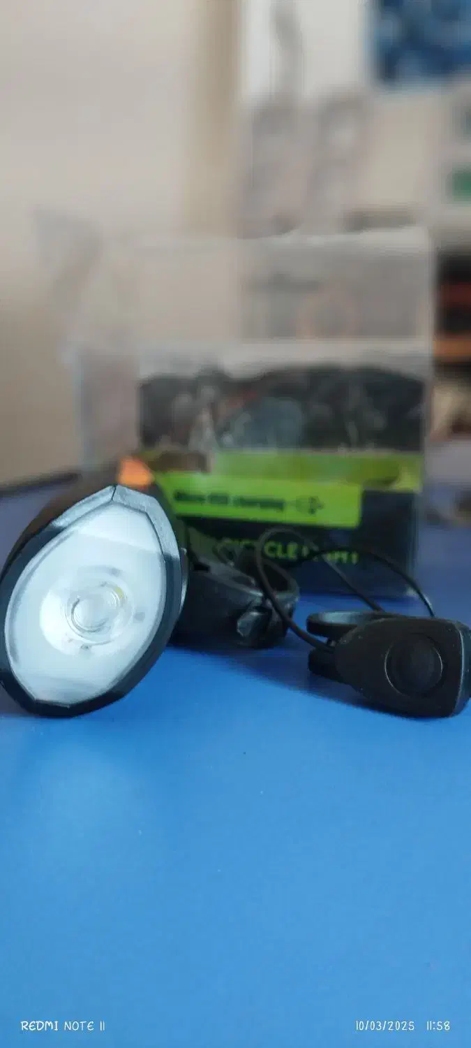 بوق و چراغ جلو دوچرخه|دوچرخه، اسکیت، اسکوتر|زرند, |دیوار