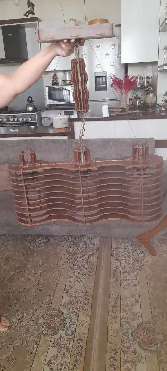 لوستر|لوستر و چراغ آویز|مشهد, چهارچشمه|دیوار