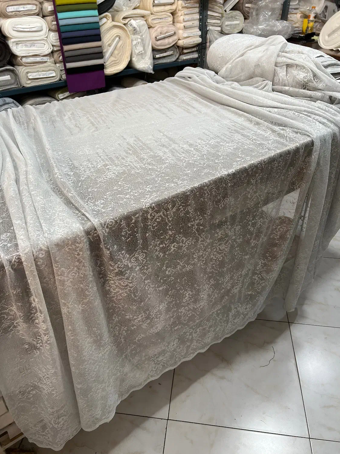 پارچه پرده|پرده، رانر، رومیزی|تهران, سنگلج (شاپور)|دیوار