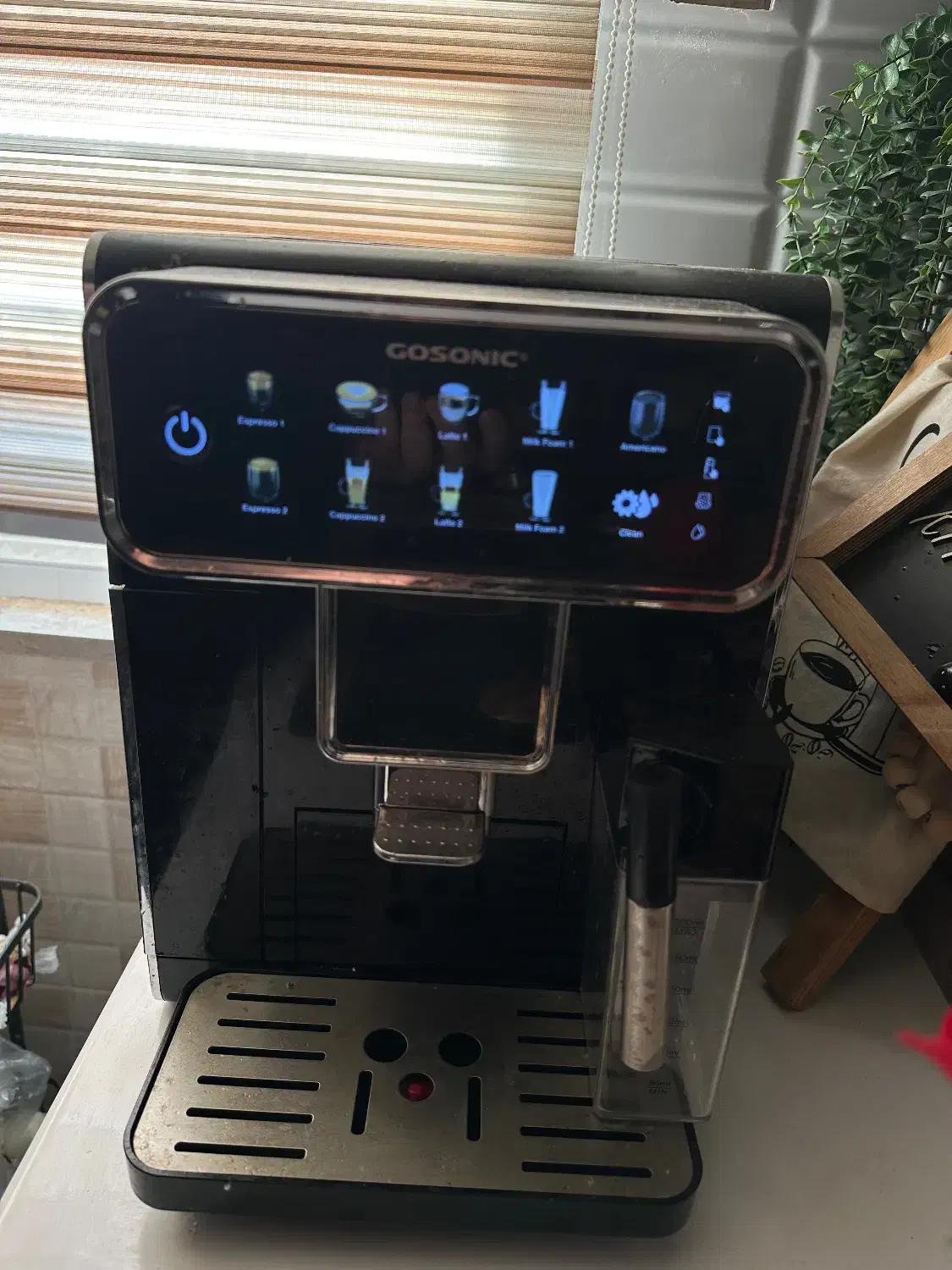 اسپرسوساز گوسونیک مدل GEM-882 فول اتوماتیک|سماور، چایساز، قهوهساز|تهران, افسریه شمالی|دیوار