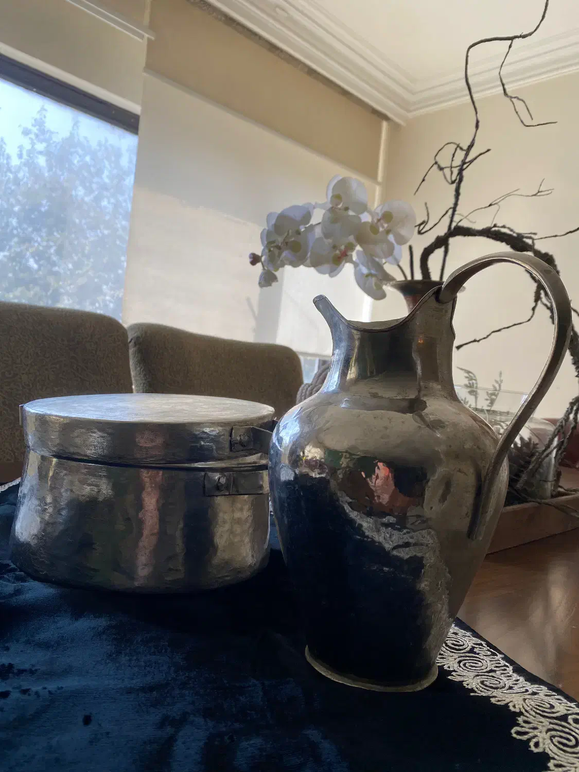 ظروف مسی قدیمی|کلکسیون اشیاء عتیقه|تهران, اکباتان|دیوار