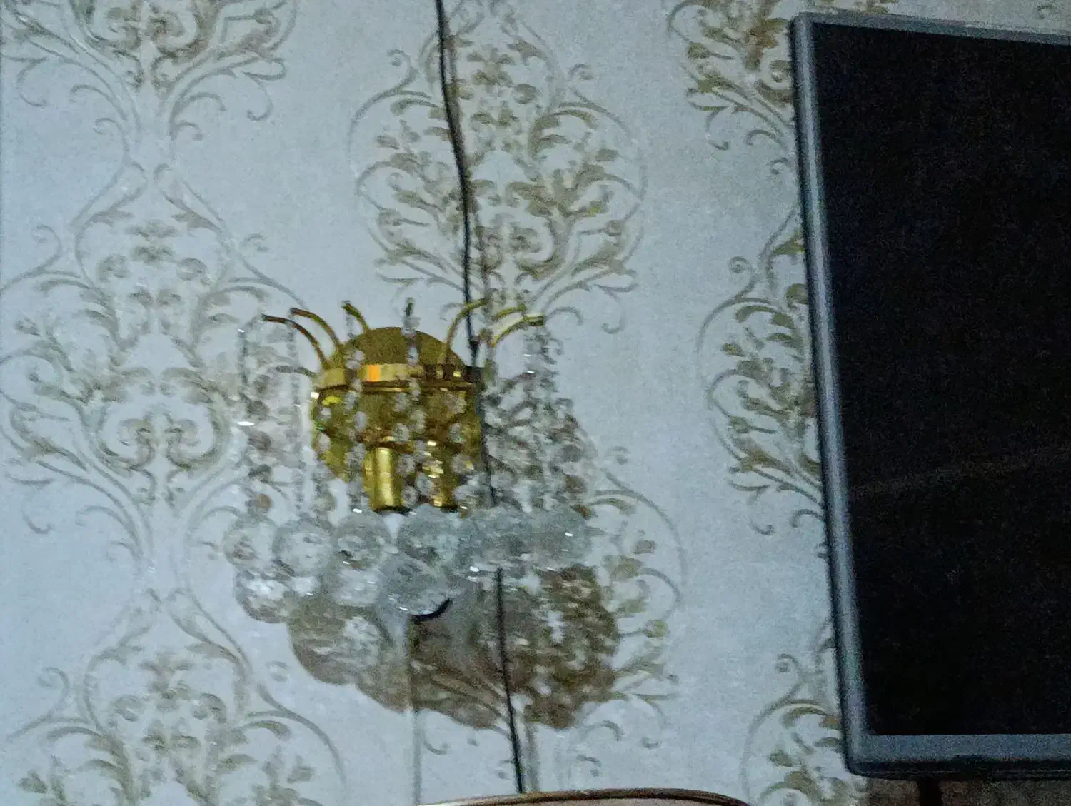 2عدد لوستر آبشاری دیواری|لوستر و چراغ آویز|اهواز, جانبازان|دیوار