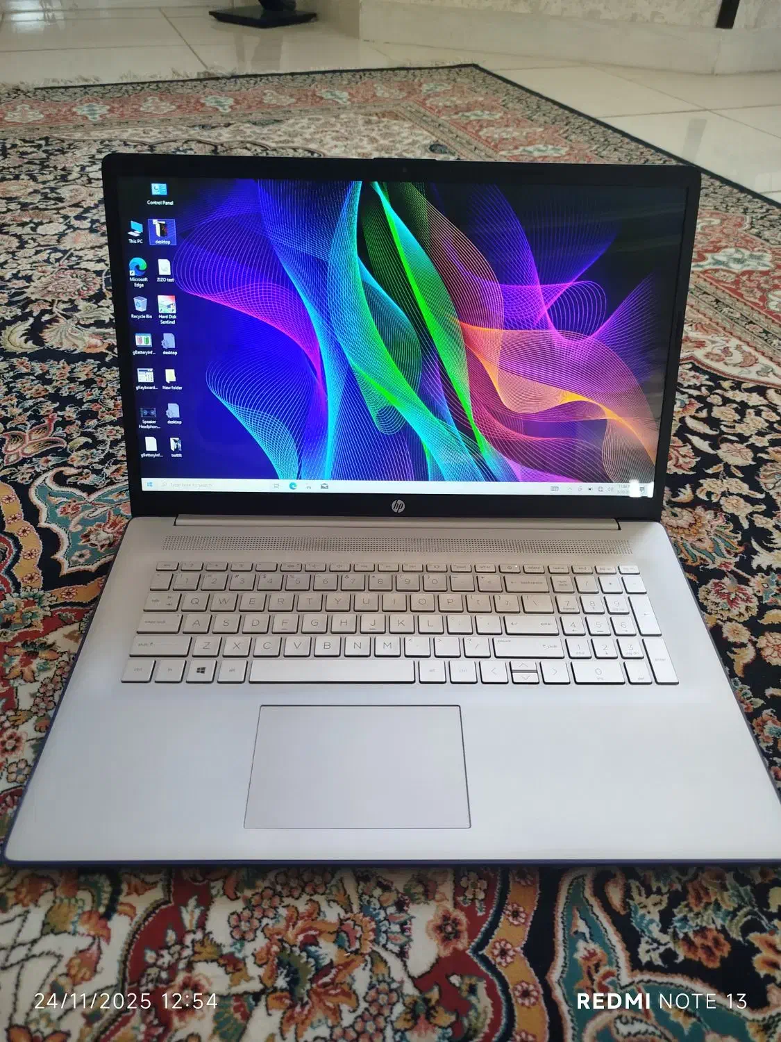 لپتاپ قدرتمندزیباHP/نسل 11/تاچ لمسی/17اینچ full hd|رایانه همراه|شیراز, تحویلی|دیوار