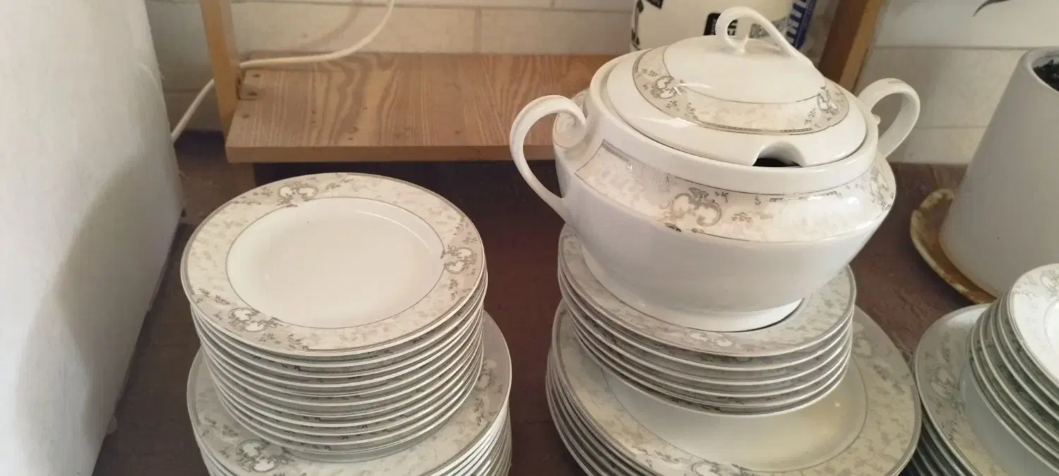 سرویس چینی و سرویس بلور|ظروف سرو و پذیرایی|سیرجان, |دیوار