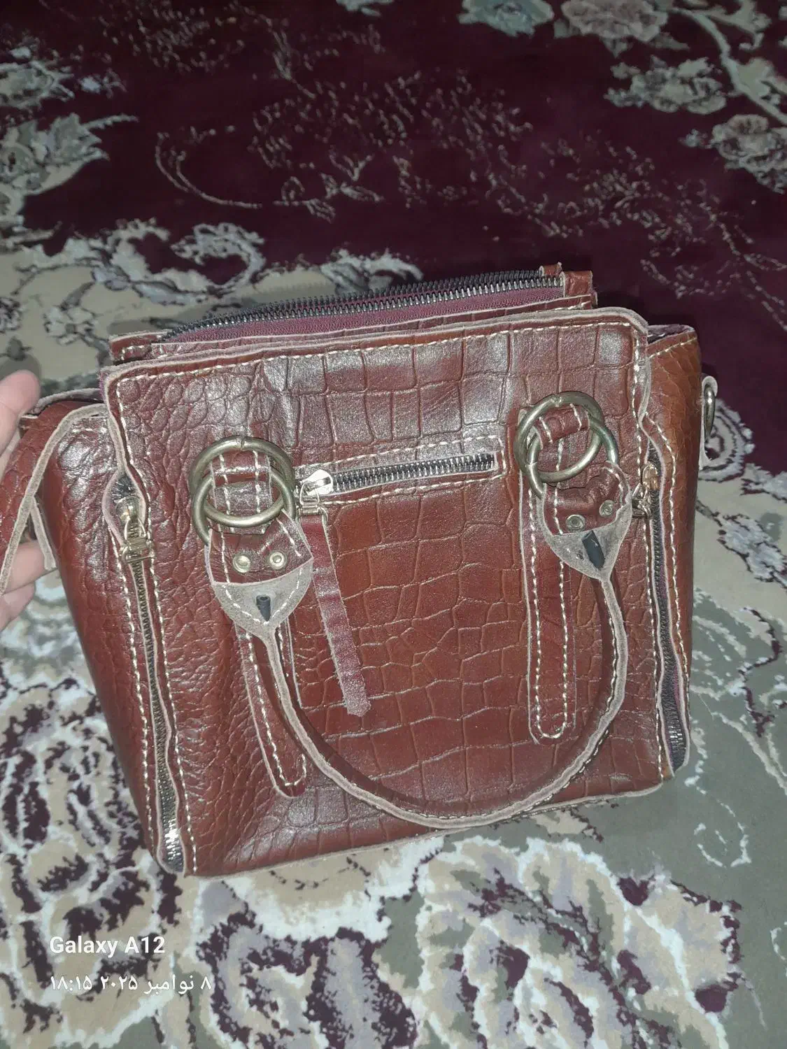 کیف چرم اصل دست دوز شده|کیف، کفش، کمربند|یاسوج, |دیوار