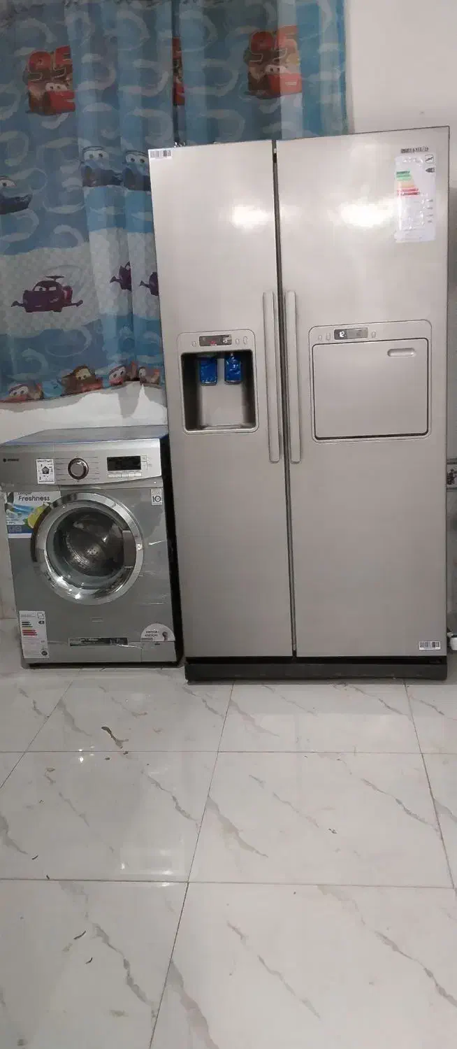 یخچال فریزر ساید سامسونگ|یخچال و فریزر|قرچک, امین آباد|دیوار