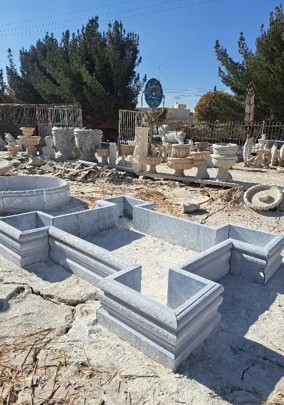 آبنمای سنگی.گوی چرخان.مجسمه.نیمکت.|صنایع دستی و سایر لوازم تزئینی|برخوار, |دیوار