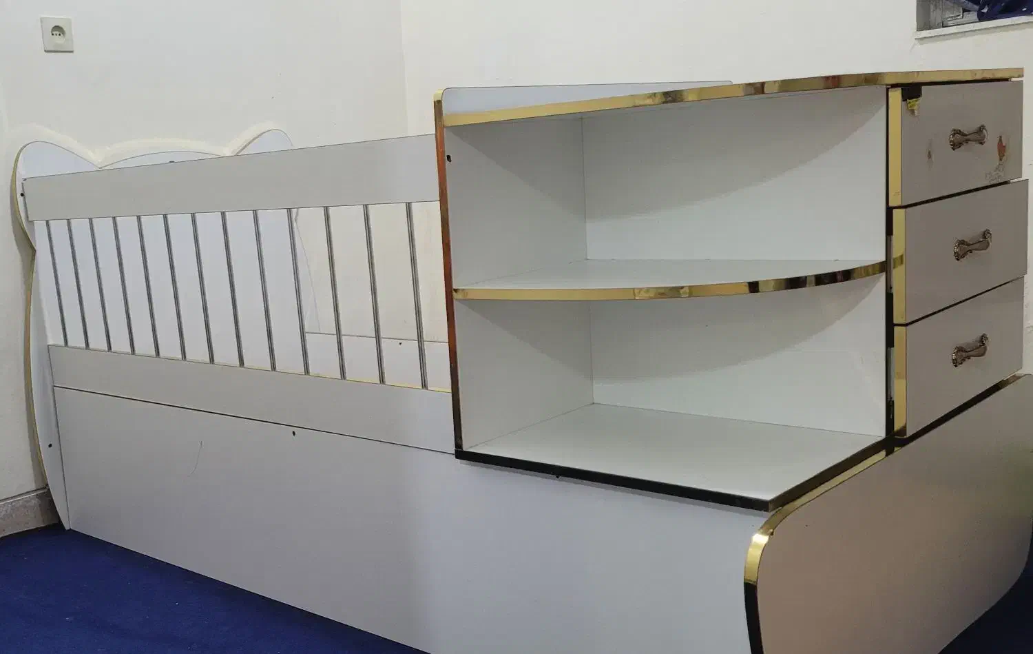 تخت خواب اتاق نوزاد و کودک|تخت و صندلی بچه|بندرعباس, |دیوار